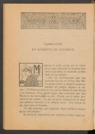 Capítulo CLXIV - Un accidente de automóvil
