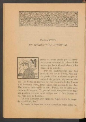 Capítulo CLXIV - Un accidente de automóvil