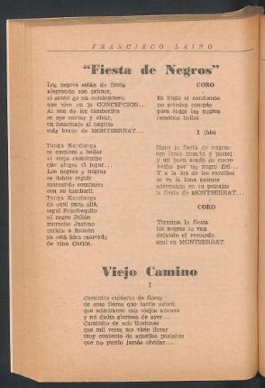 "Fiesta de negros"
