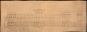 Pergamon-, Deutsches und Vorderasiatisches Museum auf der Museumsinsel, Berlin: Ansicht vom Neuen Museum