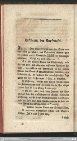 Erklärung der Kupfertafel
