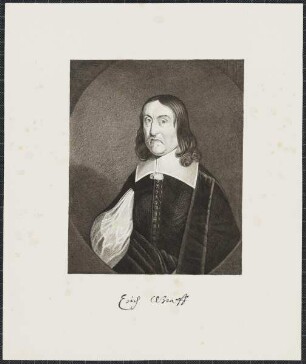 Icones Professorum Marpurgensium — Bildnis des Erich Graff (1607-1683)