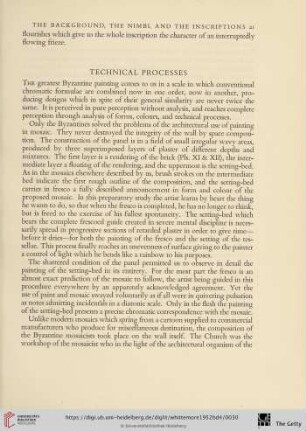 Technical processes