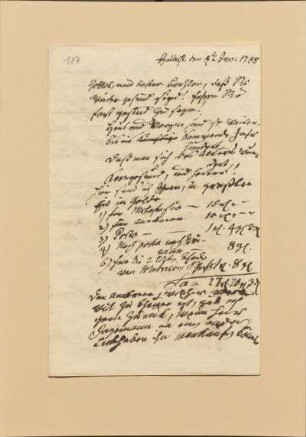 117: Brief von Johann Wilhelm Ludwig Gleim an Johann Lorenz Benzler