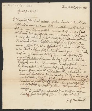 Brief an B. Schott's Söhne : 03.01.1847