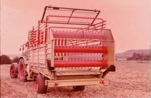 Fotografie: Erntetechnik, Ladewagen, Be- und Entladen, Dosiereinrichtung