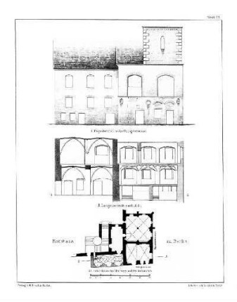 Tafel: Blatt VII. Rathhaus zu Berlin