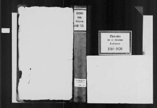 Leimen, evangelische Gemeinde: Heiratsbuch 1810-1870