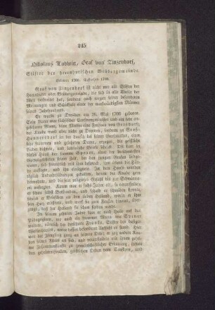 Nikolaus Ludwig, Graf von Zinzendorf,