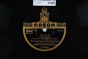 Aida : 1. Akt, Aida: "Als Sieger kehre heim" / Musik: G. Verdi