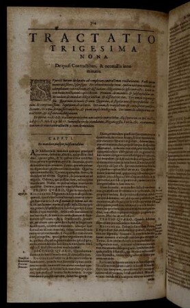 Tractatio Trigesima Nona. De quasi Contractibus, & nonnulls innominitatis.