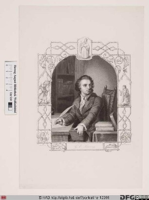 Bildnis Gotthold Ephraim Lessing
