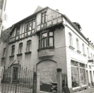 Reichenbach (Vogtland), Zenkergasse 12. Wohnhaus mit Ladeneinbau (um 1905)