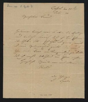 Brief an Müller : 22.07.1824