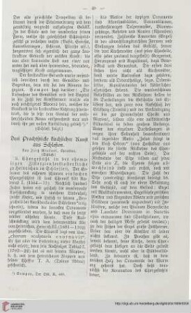 27: Drei Prachtstücke kirchlicher Kunst aus Schlesien, [2]