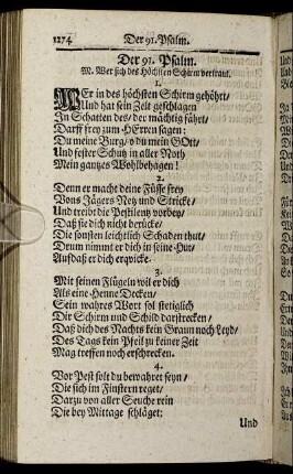 Der 91. Psalm. - Der 100. Psalm.