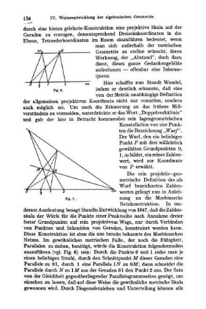 Definition der allgemeinen projektiven Koordinaten.
