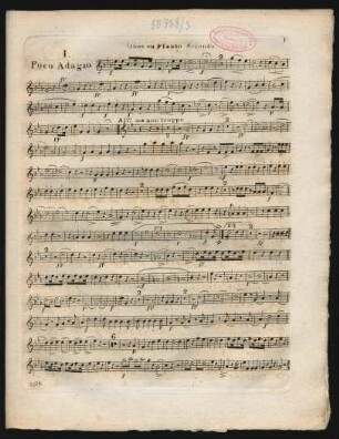 Oboe ou flauto secondo