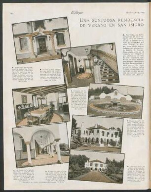 Una suntuosa residencia de verano en San Isidro