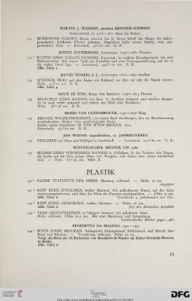 Plastik (Nr. 140-154)