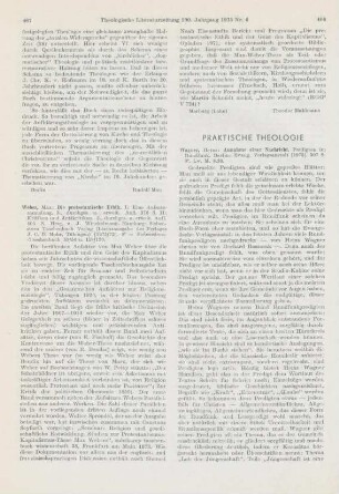468-470 [Rezension] Wagner, Heinz, Annahme einer Nachricht