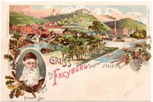 GRUSS AUS FREYBURG A/UNSTRUT