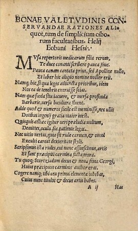 Bonae valetudinis conservandae rationes aliquot