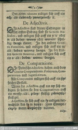 De Adjectivis