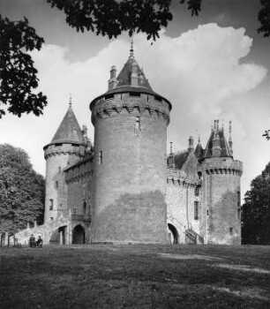 Combourg. Château de Combourg (1301/1500). Teilansicht