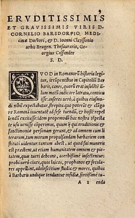 Tabvlae Breves Et Expeditae, In Praeceptiones Rhetoricae, Georgii Cassandri : Multo quam antea emendatiores, atque ab ipso autore recognitae