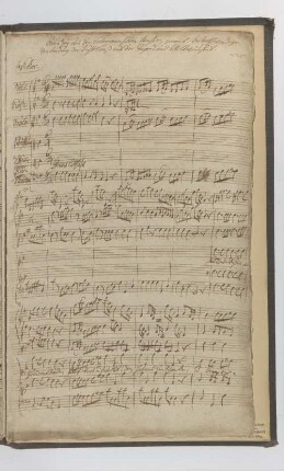 Auszug aus der Telemannschen Music, genan̅t: Die Nothwendige | Verbindung der Dichtkunst mit der Tugend und Weltweisheit. [Die Verbindung der Dichtkunst mit der Gottesfurcht und Weltweisheit]
