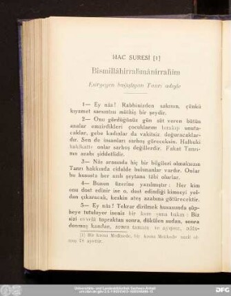 Hac Suresi