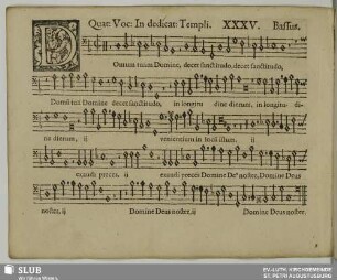 XXXV. Domum tuam Domine