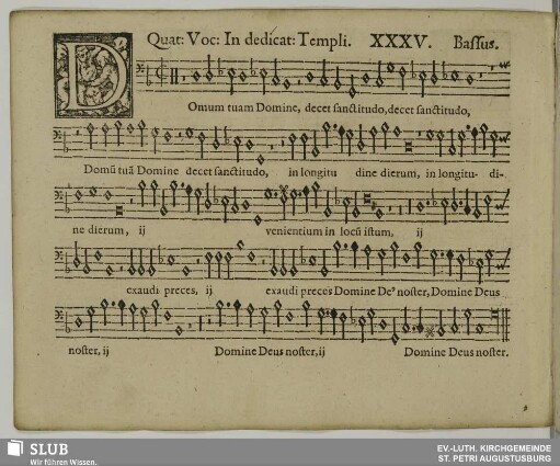XXXV. Domum tuam Domine