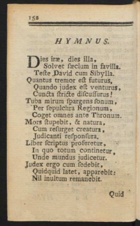 Hymnus Dies irae