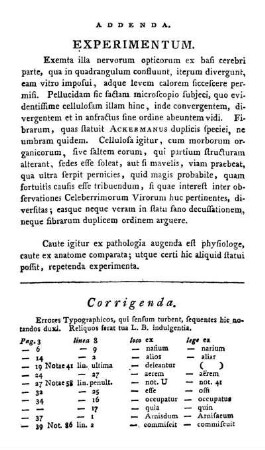 Experimentum.