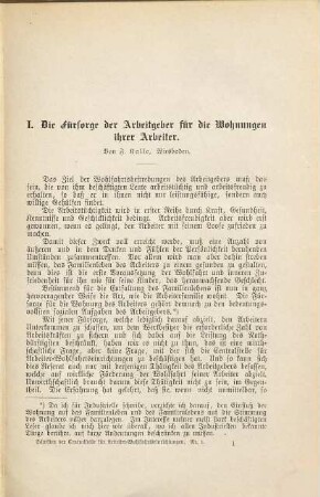 Die Verbesserung der Wohnungen : Vorberichte und Verhandlungen der Konferenz vom 25. und 26. April 1892 nebst Bericht über die mit derselben verbundene Ausstellung