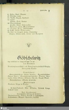 Göbschelwitz : Gottscheina