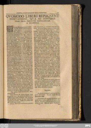Quomodo Liberi Repugent Tentationi, Qua Ad Contumaciam Erga Parentes Impelluntur A Diabolo.
