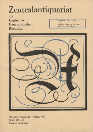 Nr. 1174: Illustrierte Bücher und Kinderbücher