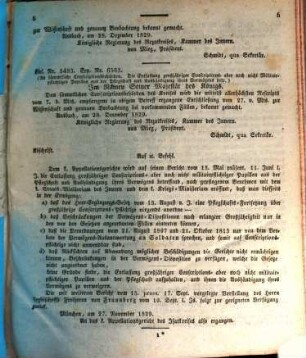 Königlich Bayerisches Intelligenzblatt für den Rezat-Kreis. 1830
