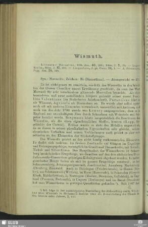 Wismuth