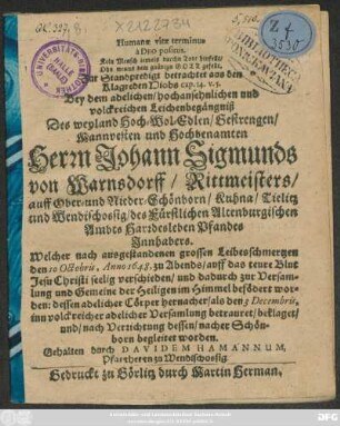 Humanae vitae terminus a Deo positus
