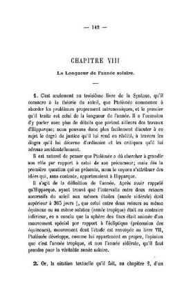 Chapitre VIII - Chapitre XV.