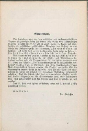 Geleitwort.