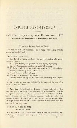Algemeene vergadering van 13 December 1887