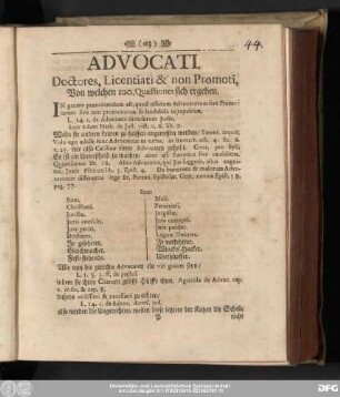 Advocati.