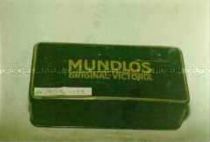 Blechdose für ? "MUNDLOS ORIGINAL-VICTORIA"