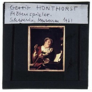 Honthorst, Flötenspieler (Schwerin SM G 25)