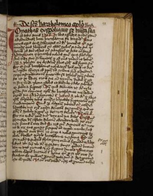 Jordanus de Quedlinburgo. Schneyer 3, 852 Nr. 459